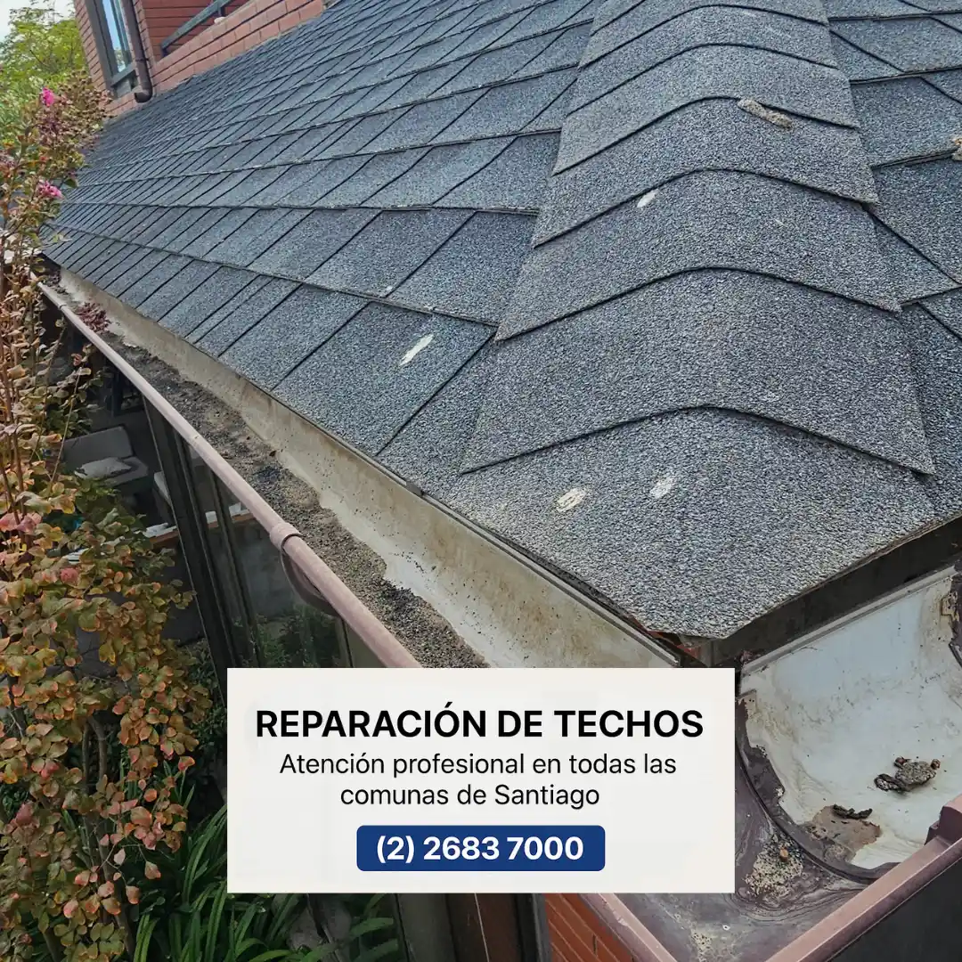 Goteras en el techo: prevención y reparación segura en Santiago